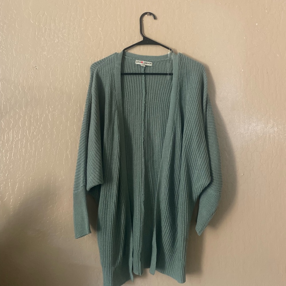 Sage cardigan